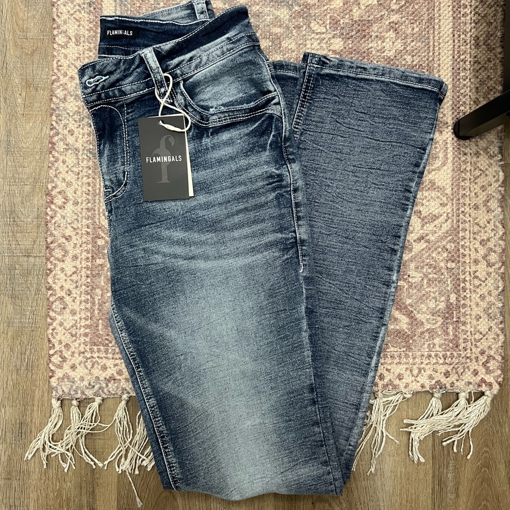 NWT FLAMINGALS SKINNY JEANS